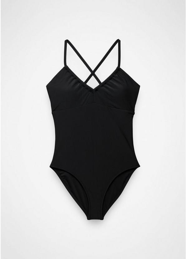 Reef Break Swim One Piece, Color: Black, image 1
