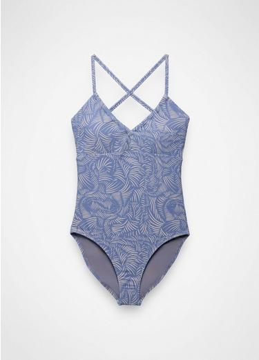 Reef Break Swim One Piece, Color: Taro Currents, image 1