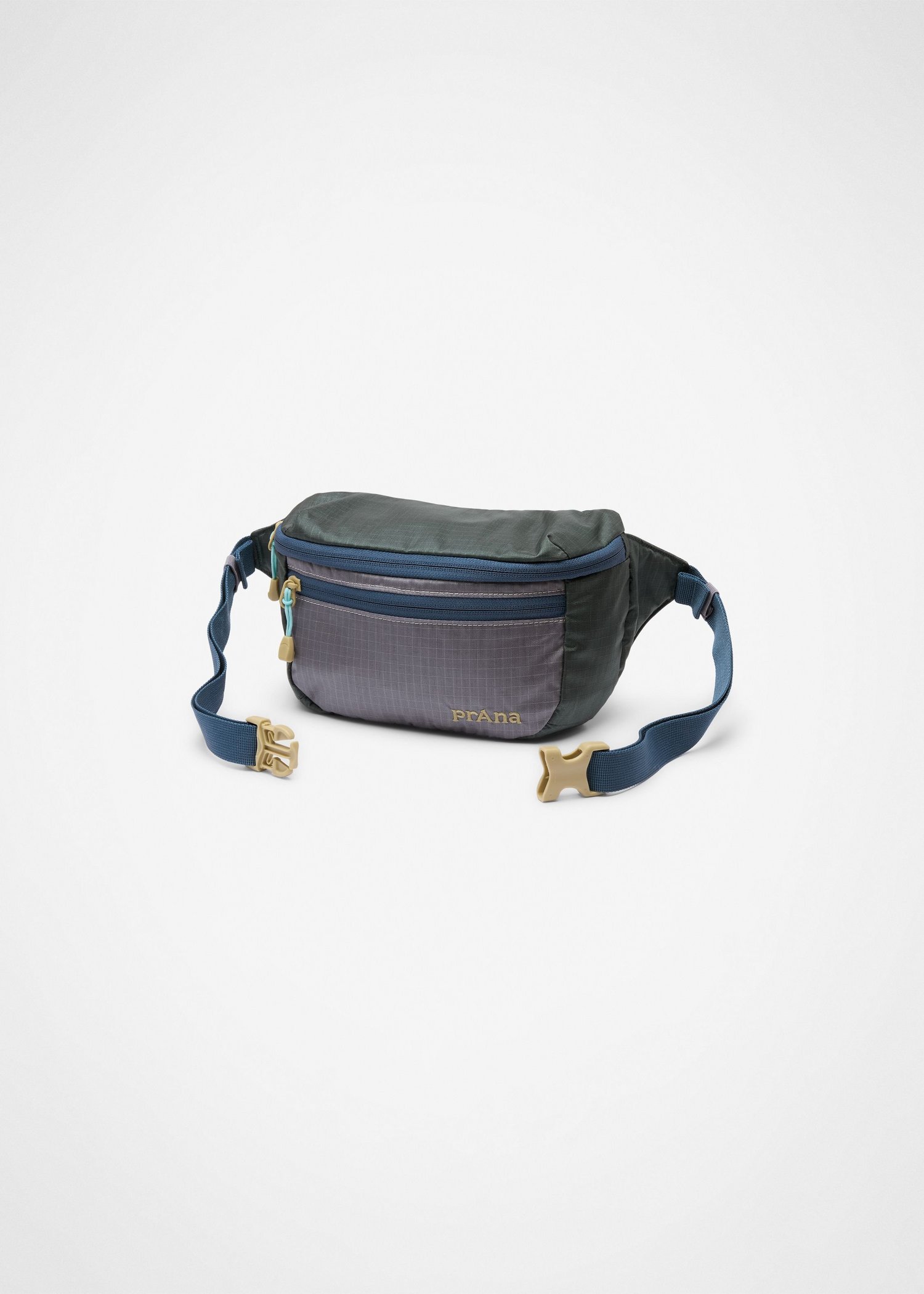 Gender Neutral prAna Roam Well Hip Bag - Taro Colorblock