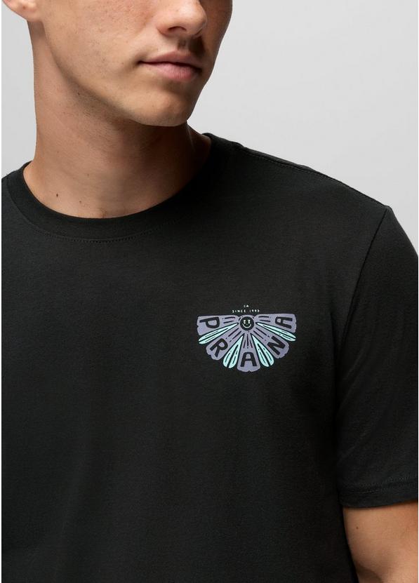 prAna Ordinary Pleasure Short Sleeve Graphic Tee, Color: Black, image 5