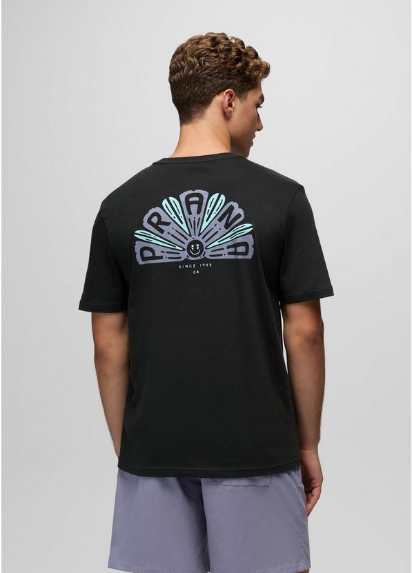 prAna Ordinary Pleasure Short Sleeve Graphic Tee, Color: Black, image 3