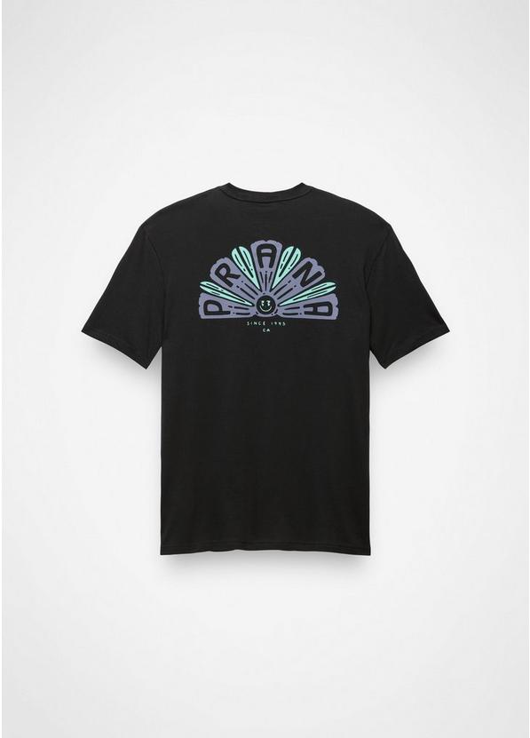 prAna Ordinary Pleasure Short Sleeve Graphic Tee, Color: Black, image 1