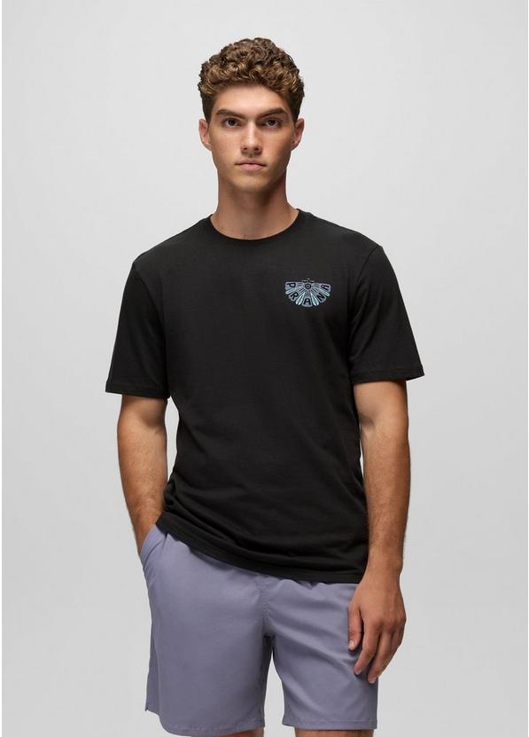 prAna Ordinary Pleasure Short Sleeve Graphic Tee, Color: Black, image 4