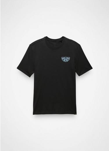 prAna Ordinary Pleasure Short Sleeve Graphic Tee, Color: Black, image 2