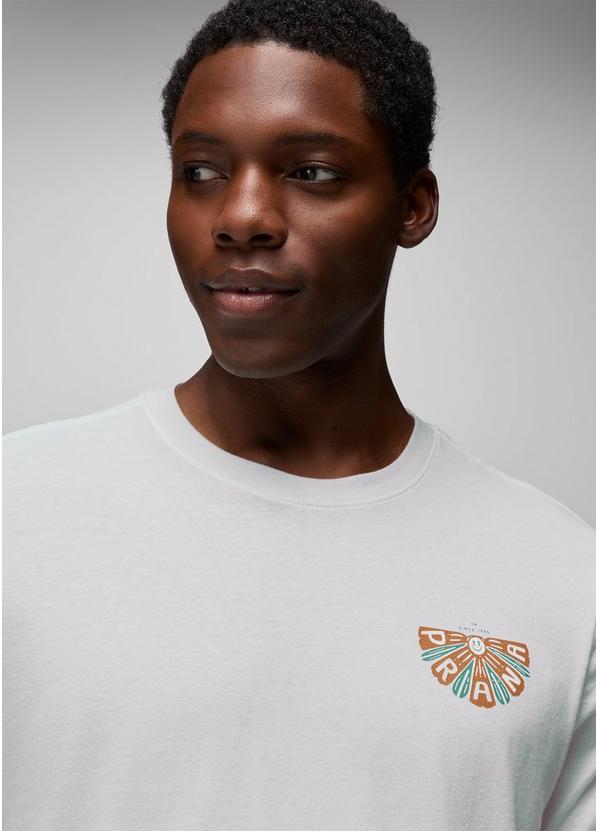 prAna Ordinary Pleasure Short Sleeve Graphic Tee, Color: Soft White, image 5