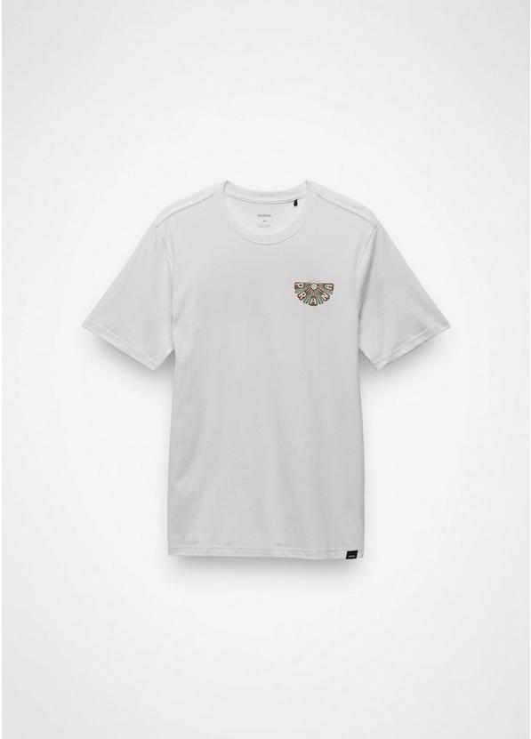 prAna Ordinary Pleasure Short Sleeve Graphic Tee, Color: Soft White, image 2