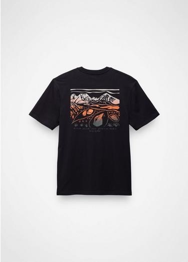 Sharma Mandala Boulder Graphic Tee, Color: Black, image 4