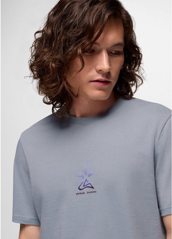 Sharma Mandala Boulder Graphic Tee, Color: Quarry, image 6