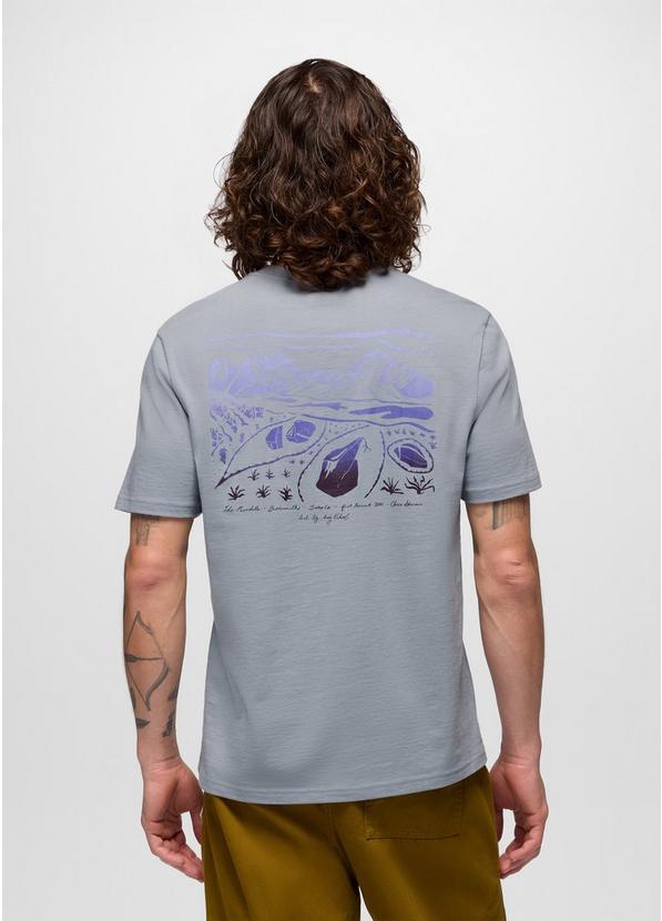 Sharma Mandala Boulder Graphic Tee, Color: Quarry, image 3