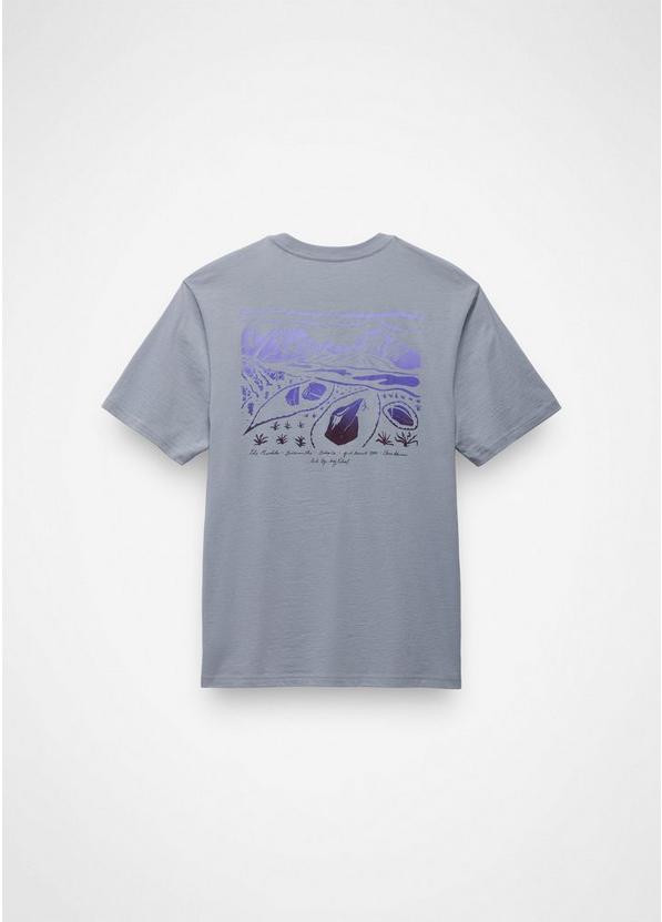 Sharma Mandala Boulder Graphic Tee, Color: Quarry, image 2