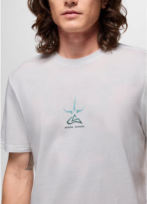 Sharma Mandala Boulder Graphic Tee, Color: Soft White, image 6