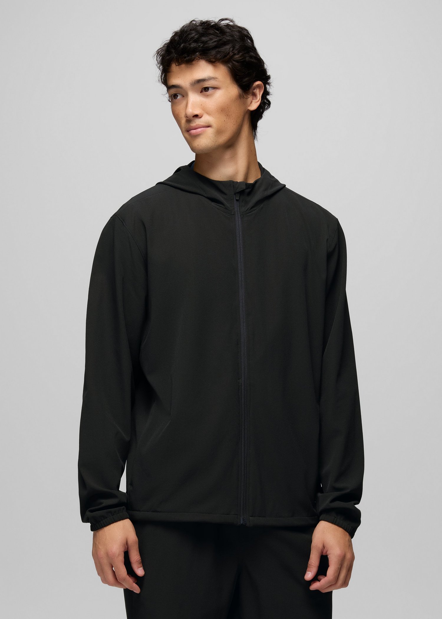 Mens prAna Hybridizer Breathe Jacket - Black