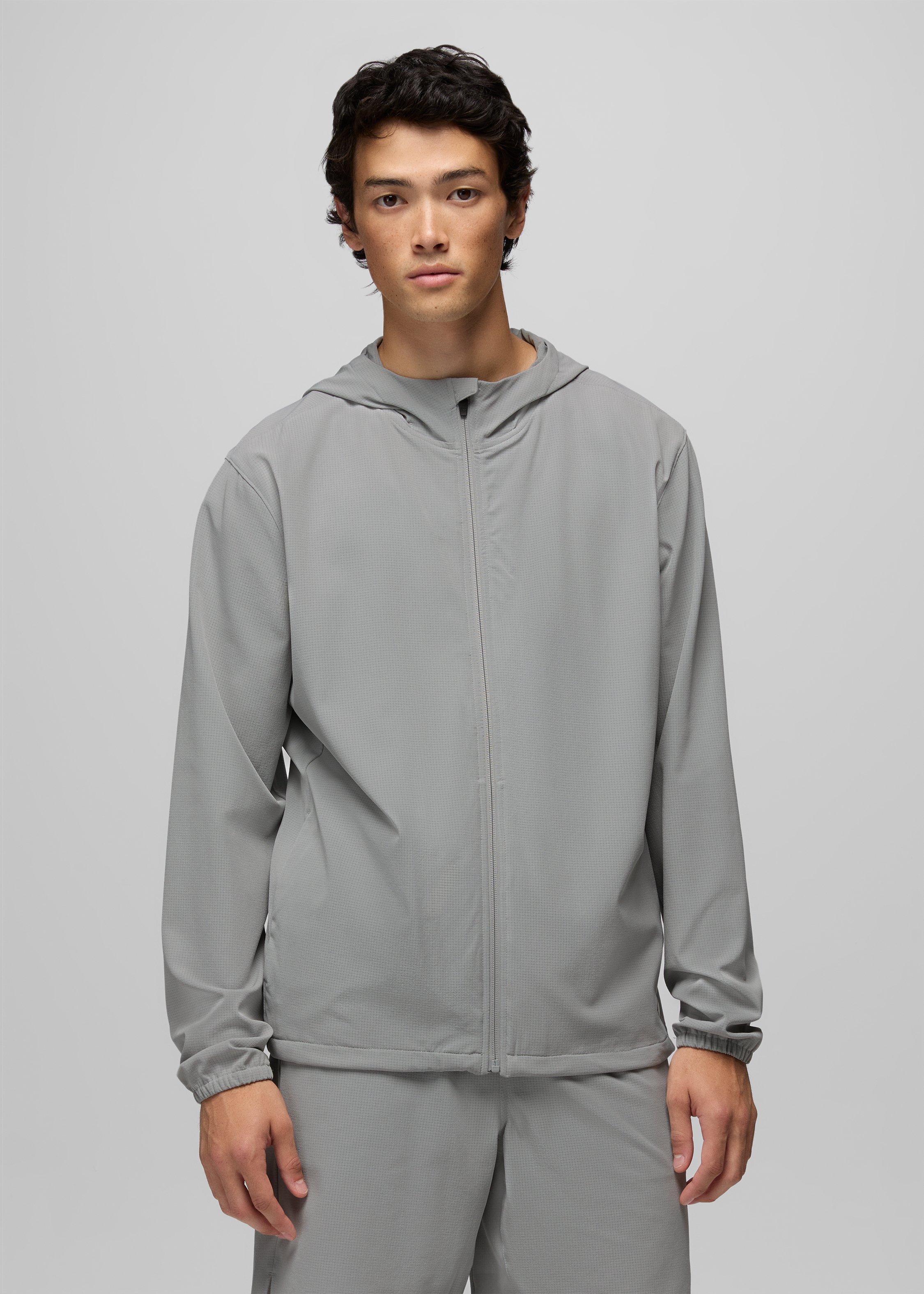 Mens prAna Hybridizer Breathe Jacket - Sterling