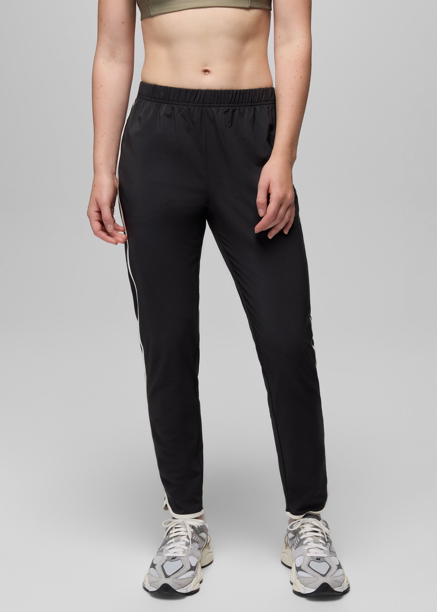 Womens prAna Railay Scallop Pant - Black