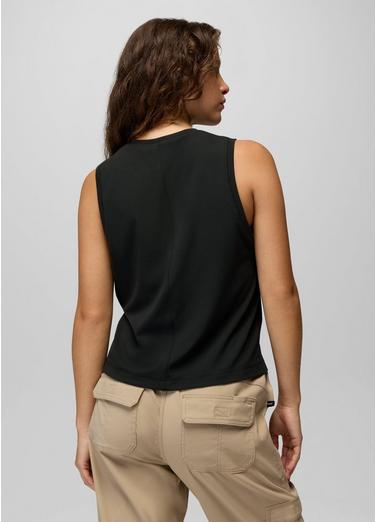 Pure Ascent Muscle Tank, Color: Black, image 6