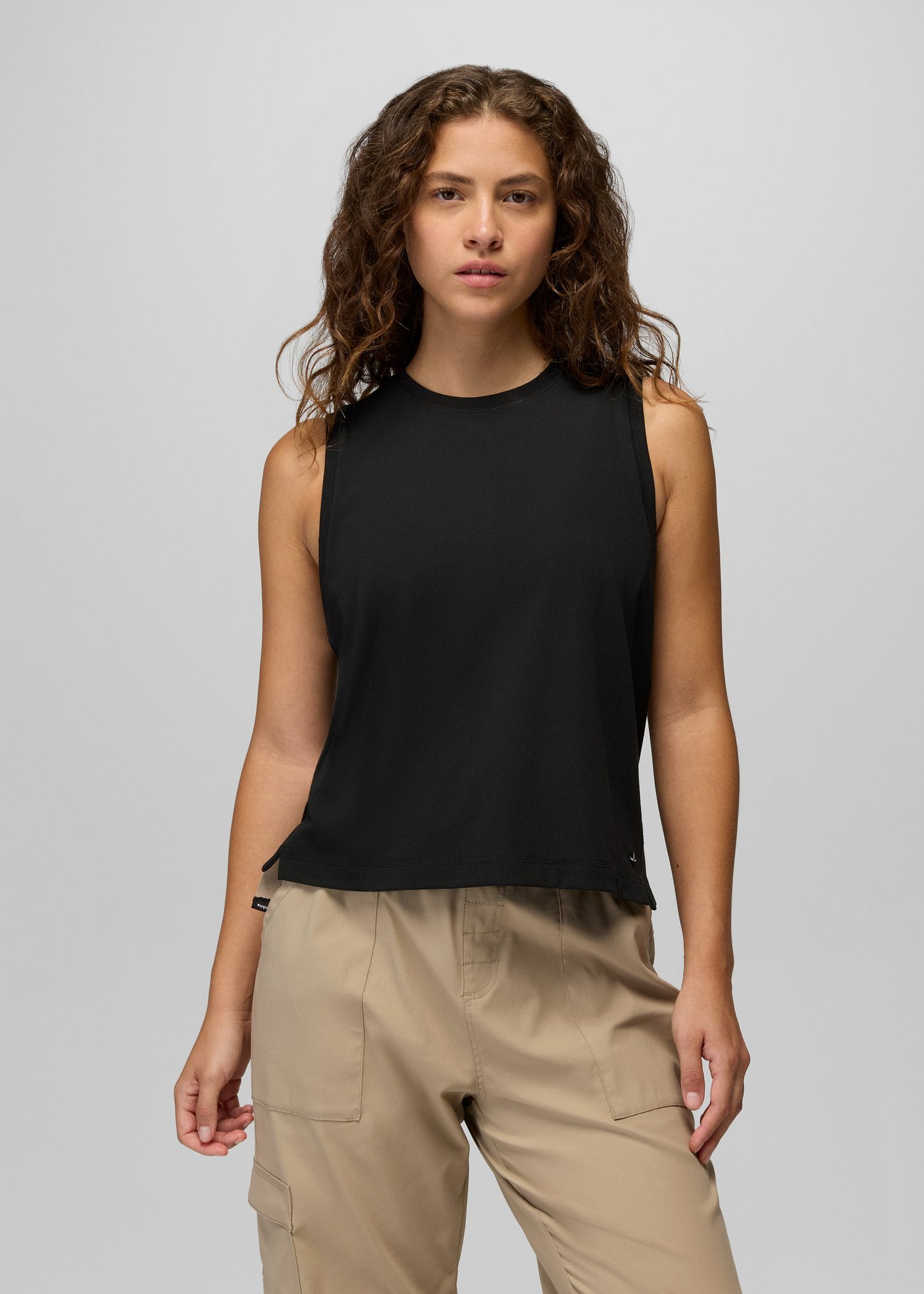 Womens prAna Pure Ascent Muscle Tank - Black