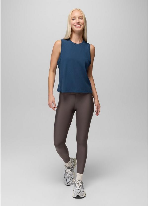 Pure Ascent Muscle Tank, Color: Bluff Blue, image 6
