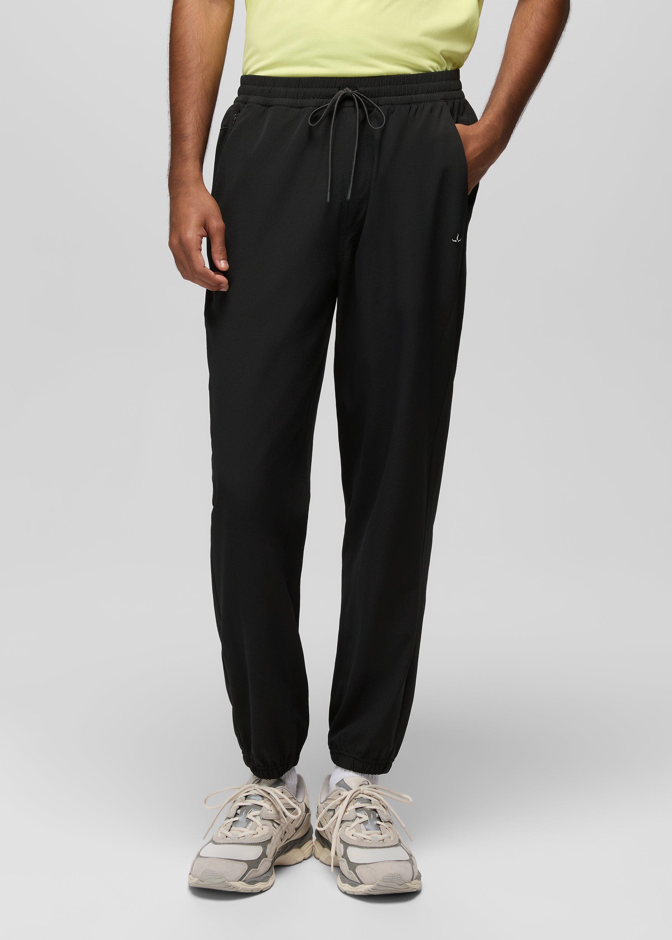Mens prAna Hybridizer Breathe Jogger - Black