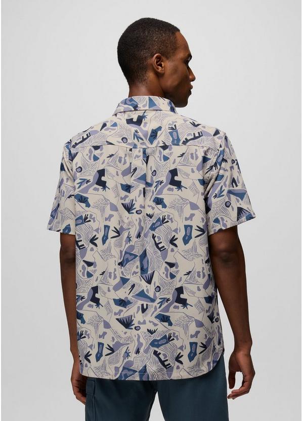 Hybridizer Short Sleeve Shirt, Color: Beach Pebble Watershed, image 2