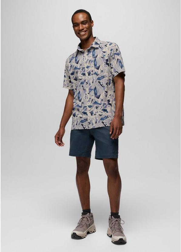 Hybridizer Short Sleeve Shirt, Color: Beach Pebble Watershed, image 4