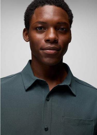 Hybridizer Short Sleeve Shirt, Color: Grey Blue, image 7