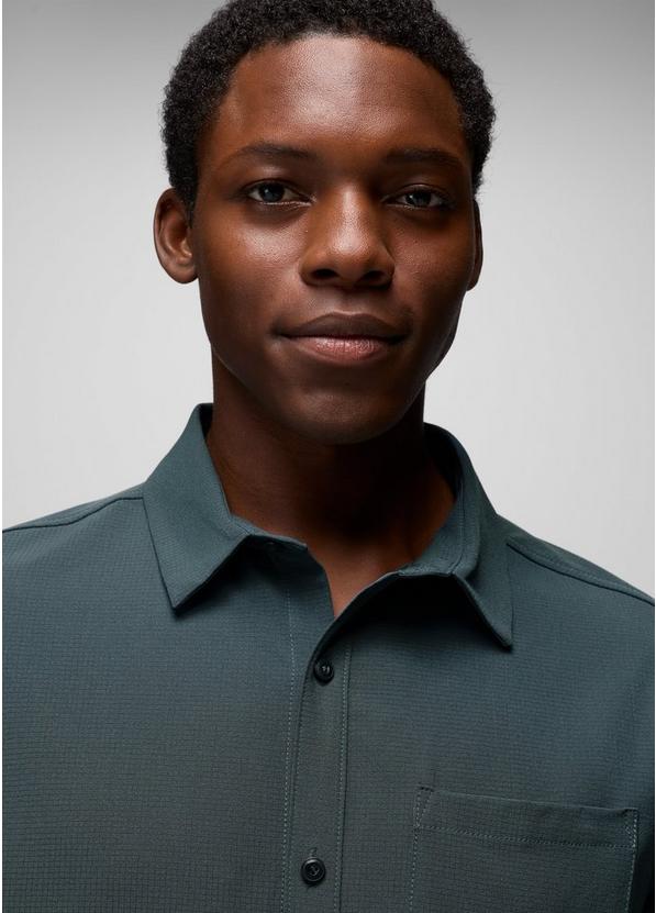 Hybridizer Short Sleeve Shirt, Color: Grey Blue, image 3