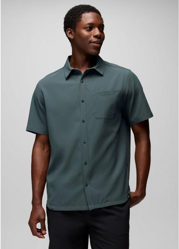 Hybridizer Short Sleeve Shirt, Color: Grey Blue, image 1