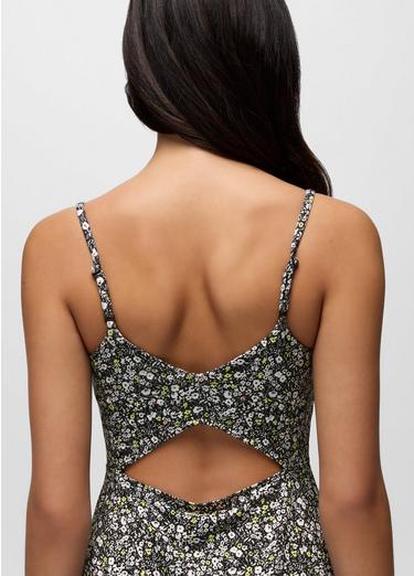 Wistful Winds Tank Dress, Color: Black Blossom, image 24