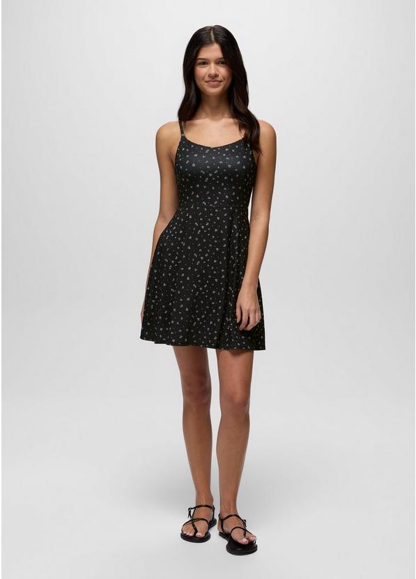 Wistful Winds Tank Dress, Color: Black Spring Fling, image 1