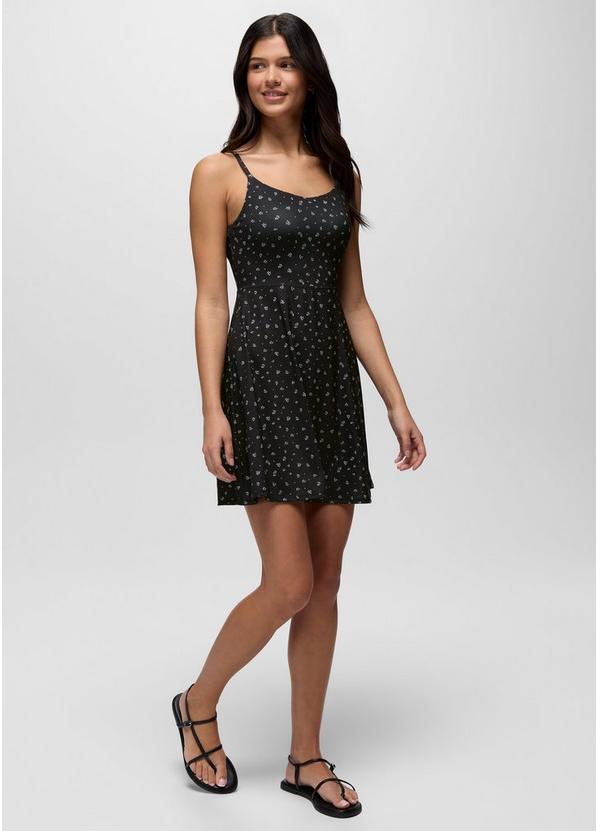 Wistful Winds Tank Dress, Color: Black Spring Fling, image 6