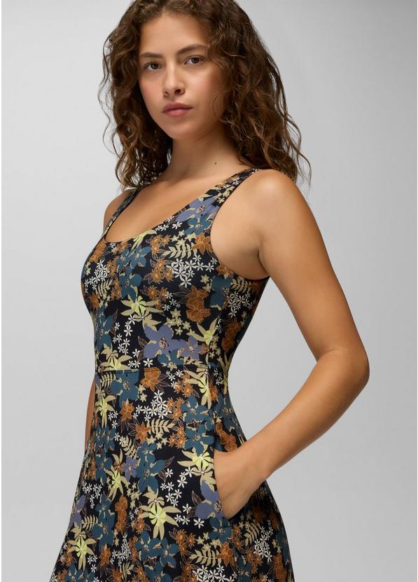 Corrinne Maxi Dress, Color: Black Summer Nights, image 5