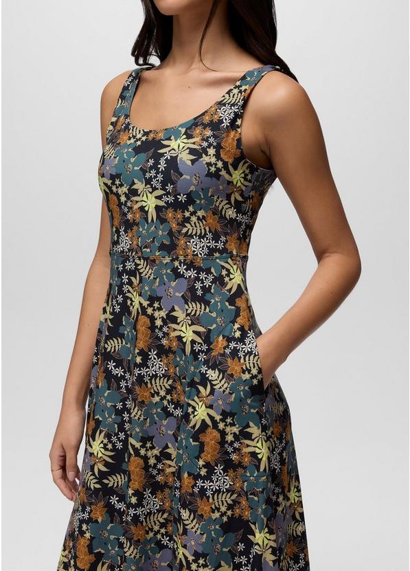 Corrinne Maxi Dress, Color: Black Summer Nights, image 6