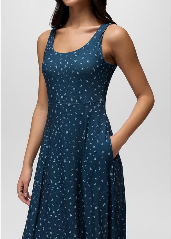 Corrinne Maxi Dress, Color: Bluff Blue Spring Fling, image 6