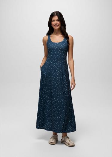 Corrinne Maxi Dress, Color: Bluff Blue Spring Fling, image 9