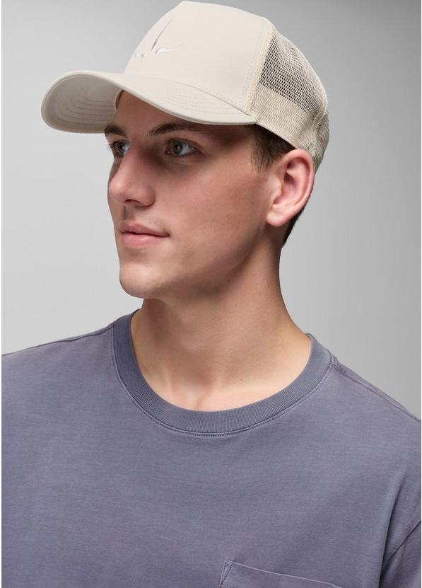 Desert Road Emb Trucker, Color: Alba PrAna Horns, image 4