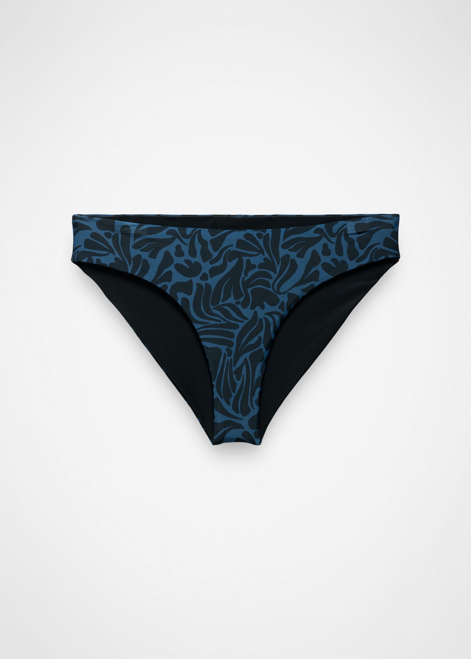 Womens prAna Mallorca Reversible Swim Bottom - Black Seaweed
