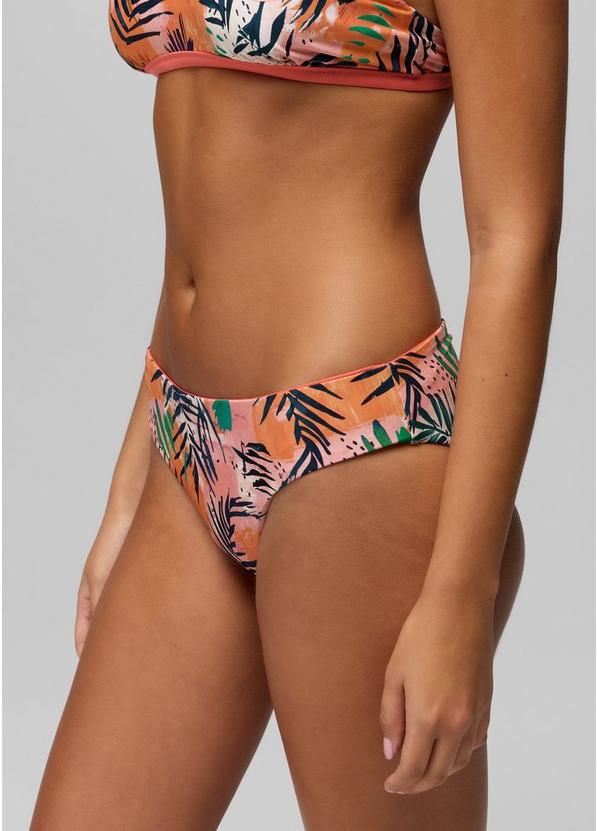 Mallorca Reversible Swim Bottom, Color: Papaya Island Fever, image 4