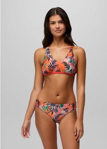 Mallorca Reversible Swim Bottom, Color: Papaya Island Fever, image 10