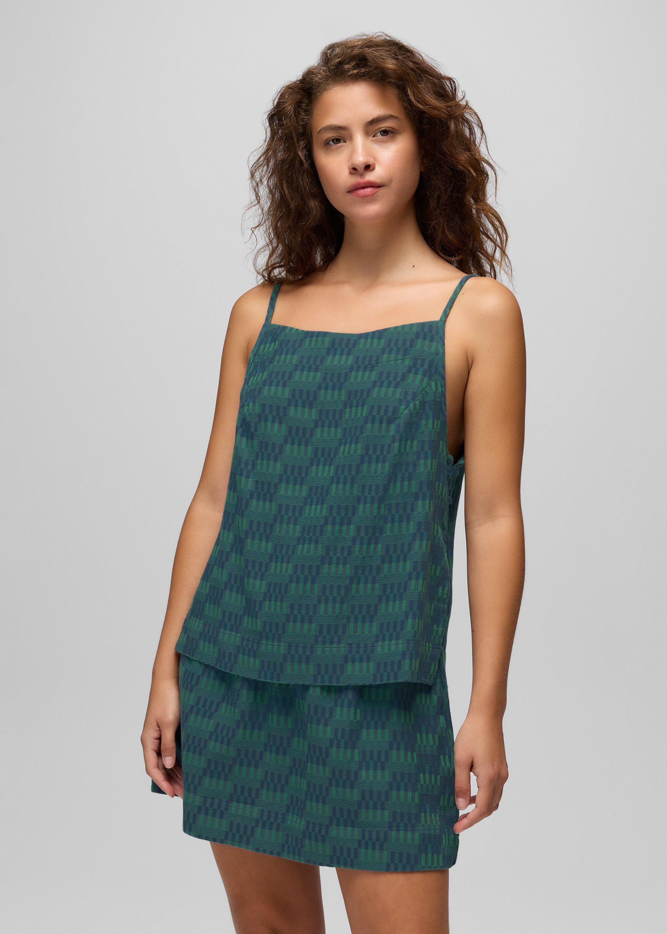 Womens prAna Sealodge Tank Top - Bluff Blue
