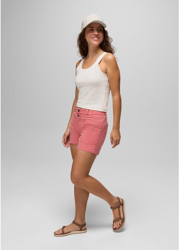 Suton Short, Color: Guava, image 5