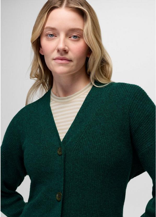 Three Falls Tie Sweater Dress, Color: Root Green, image 3