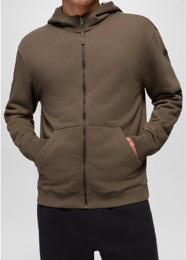 DreamFleece Full Zip Hoodie, Color: Mud, image 4