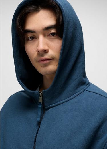 DreamFleece Full Zip Hoodie, Color: Bluff Blue, image 7