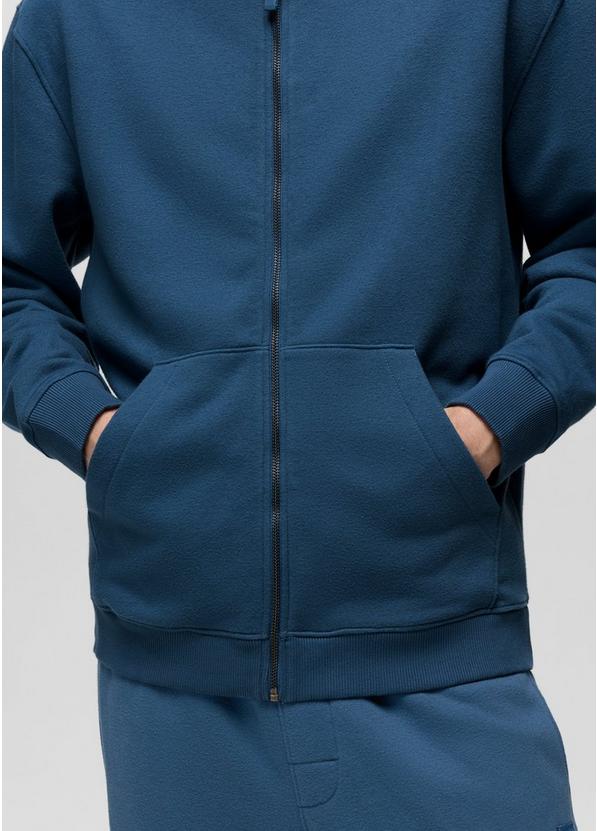 DreamFleece Full Zip Hoodie, Color: Bluff Blue, image 4