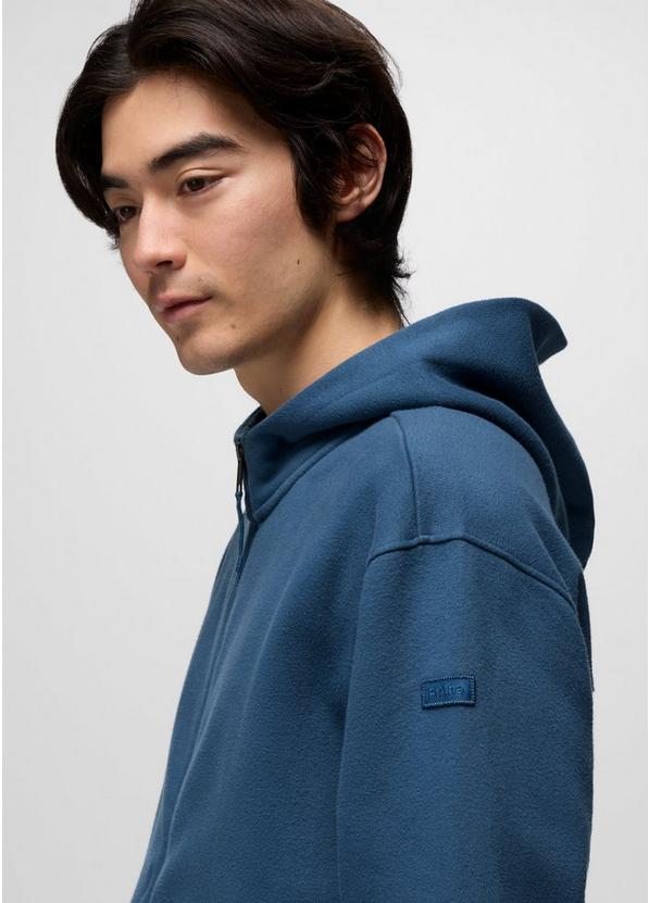DreamFleece Full Zip Hoodie, Color: Bluff Blue, image 5