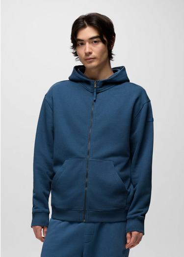 DreamFleece Full Zip Hoodie, Color: Bluff Blue, image 5