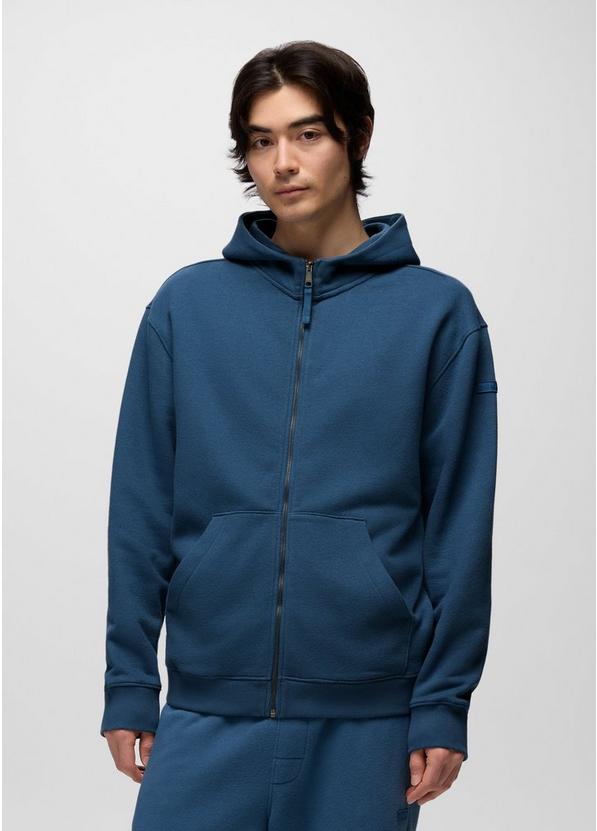 DreamFleece Full Zip Hoodie, Color: Bluff Blue, image 1