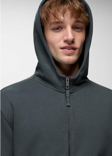 DreamFleece Full Zip Hoodie, Color: Grey Blue, image 15
