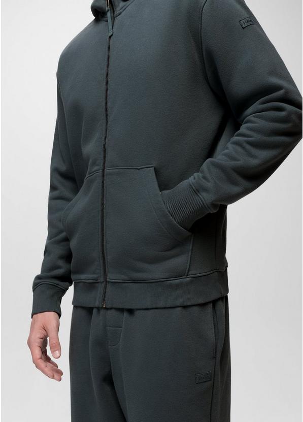 DreamFleece Full Zip Hoodie, Color: Grey Blue, image 4