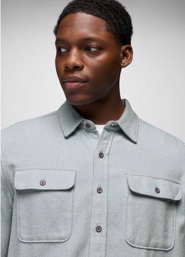 Point Reyes Long Sleeve Shirt, Color: Glacier Skies, image 11